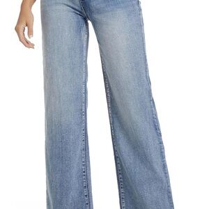 Stylish Light Blue Straight Jeans for Women